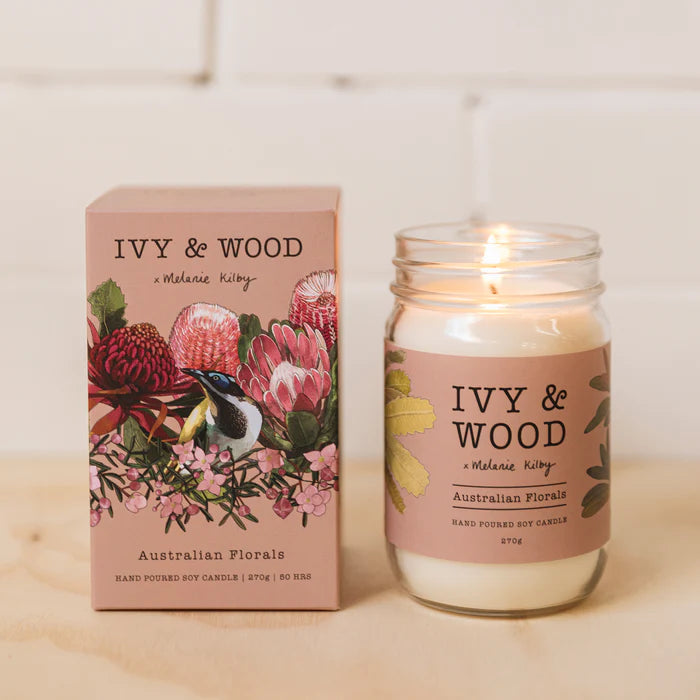 Ivy & wood – Australiana: Australian Florals Scented Candle