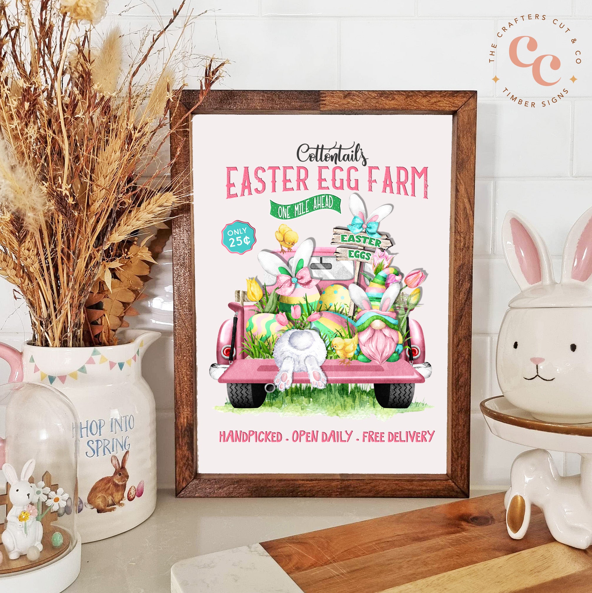 Cottontails Easter Egg farm – The Crafters Cut & Co